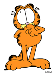 Garfield indeciso; 